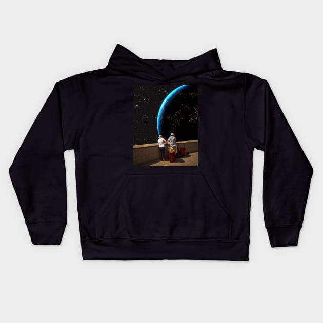 WHEREVER THE JOURNEY TAKES US. V2. Kids Hoodie by LFHCS